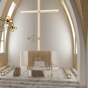 nowy kościół w Opolu