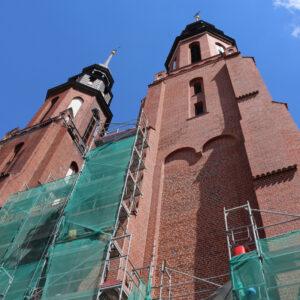 remont katedry w Opolu