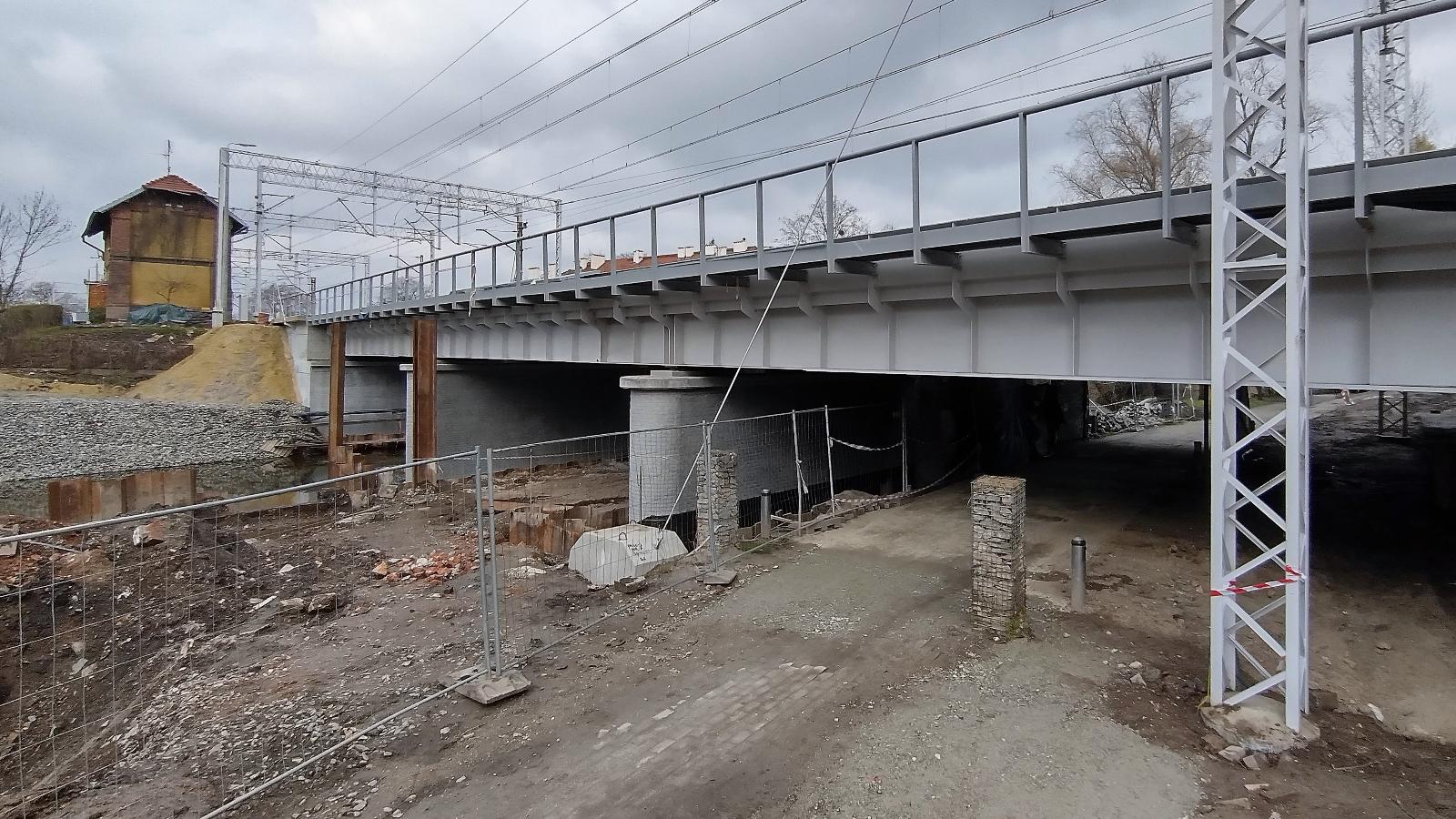Nowy most nad Młynówką