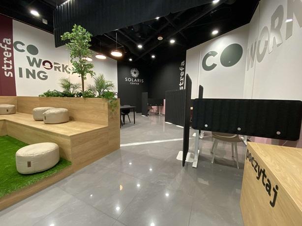 Zona de co-working la expoziția Solaris din Opole