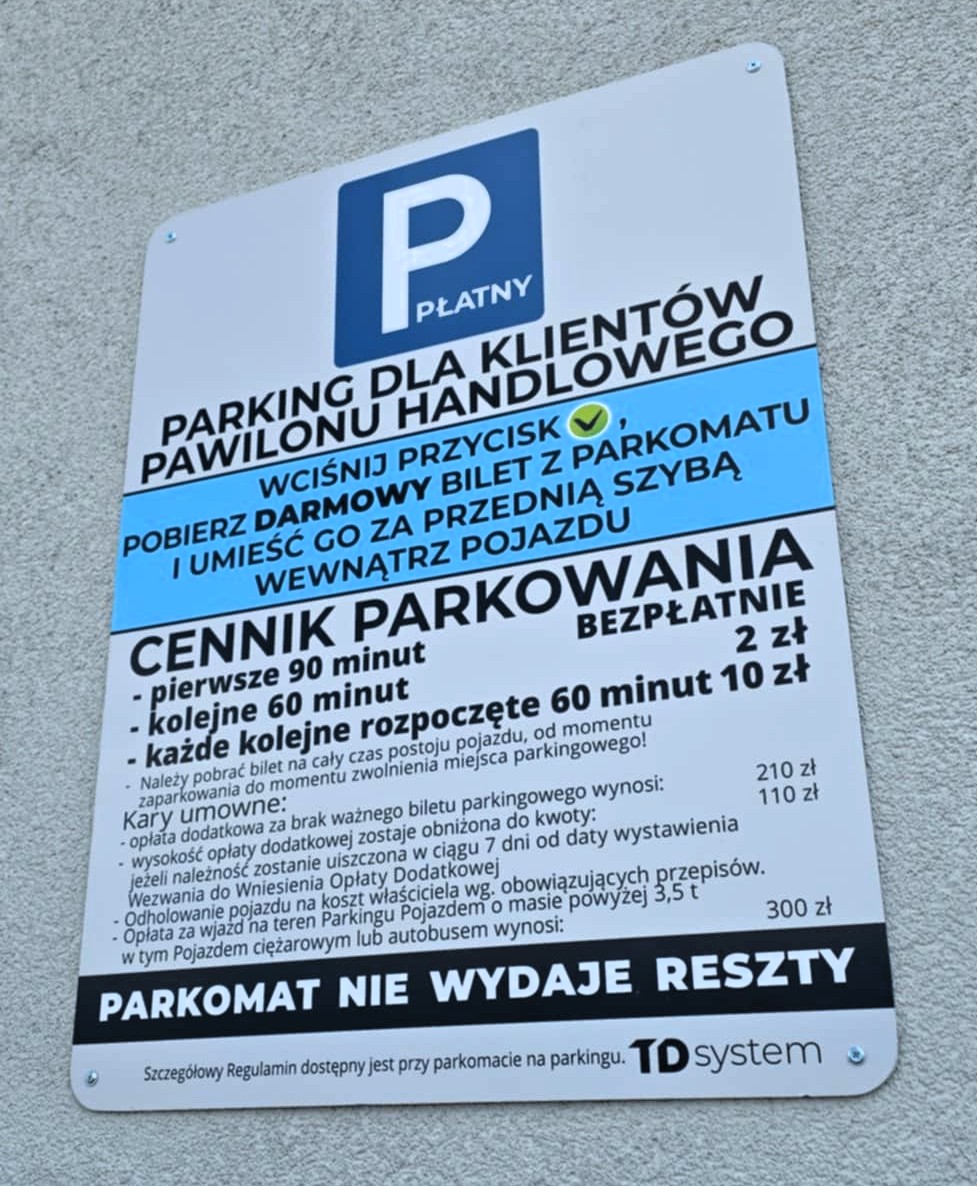 nowy płatny parking przy Biedronce w Opolu