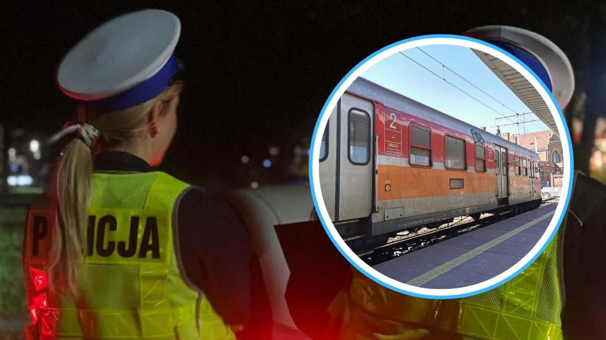 Zatrzymanie w pociągu w Opolu. Wpadł fałszywy agent CBA