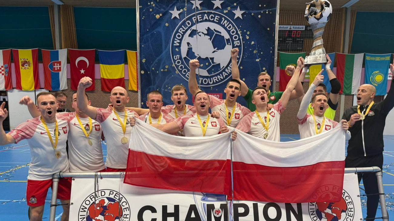 Strażak-piłkarz-futsalista z Brzegu mistrzem świata!