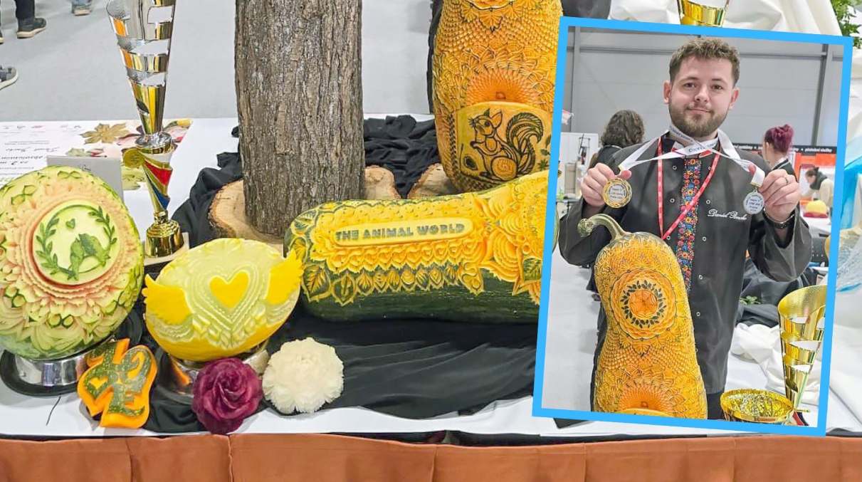 Daniel Bewko rozbił bank z medalami na mistrzostwach w carvingu!