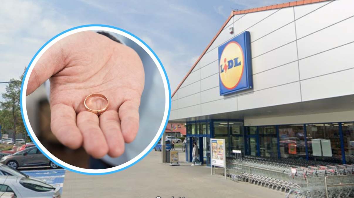Tajemnicza obrączka w Lidlu. „Jeśli ten pan przez cały czas żyje…”
