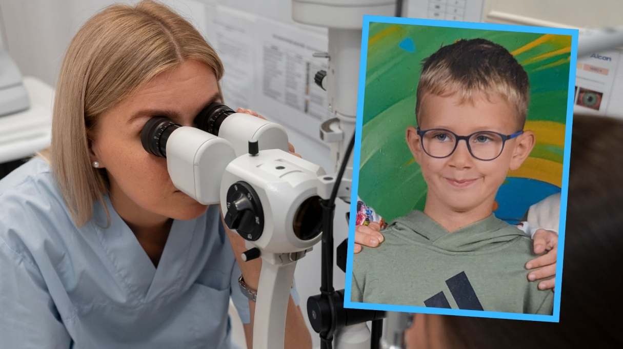 Łukasz z Komprachcic walczy o to, by widzieć. Cena terapii jest zaporowa