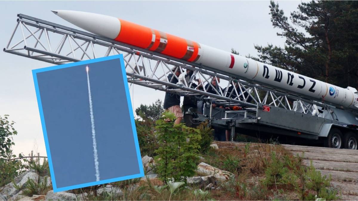 Nasiona spod Kluczborka w przestworzach