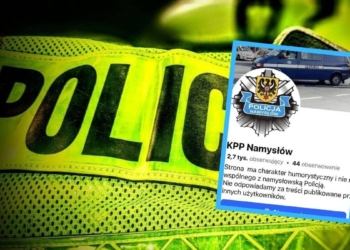 Fałszywe konto policji w Namysłowie