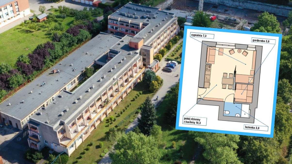 Nowe mieszkania w Opolu. Chcą zaadaptować stary DPS