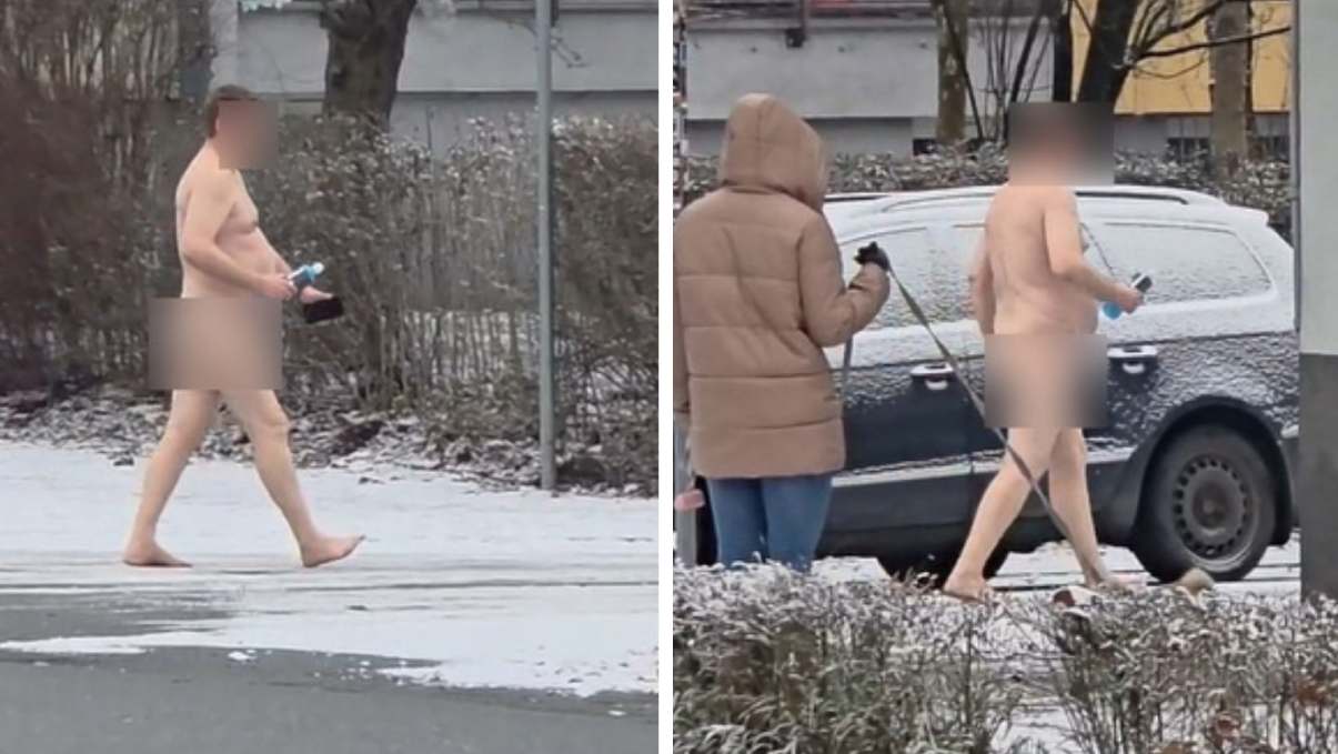 Paradował boso i nago przez osiedle Chabrów w Opolu
