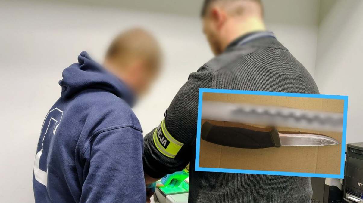Rozbój w sklepie w Brzegu. Wyciągnął nóż i zażądał pieniędzy z kasy