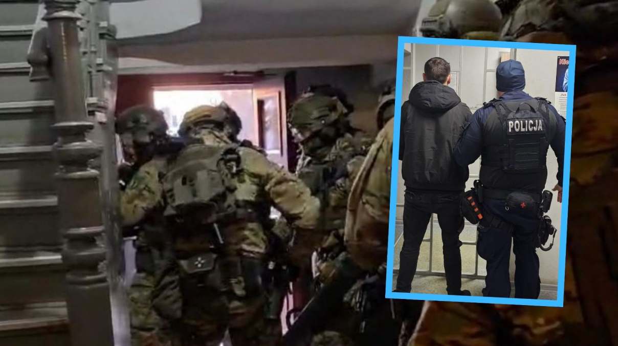 Uciekł ze zakładu psychiatrycznego przed miesiącem. Zatrzymali go kontrterroryści