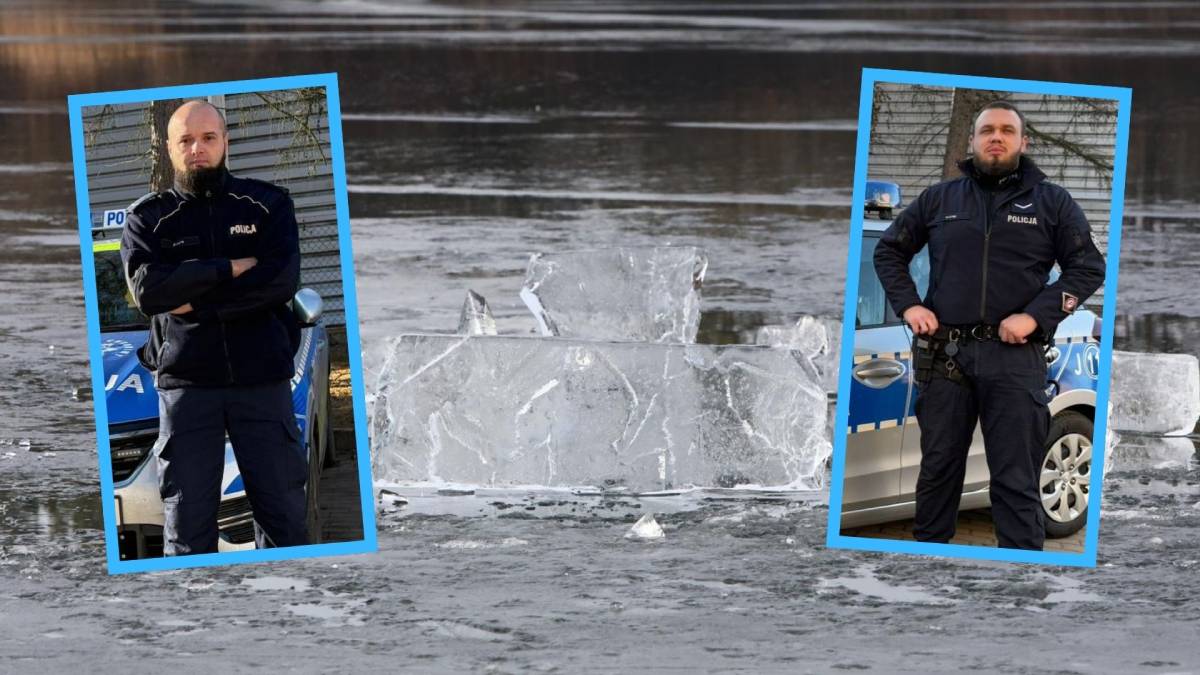 Pijany w lodowatej rzece. Uratowali go dzięki reakcji świadka