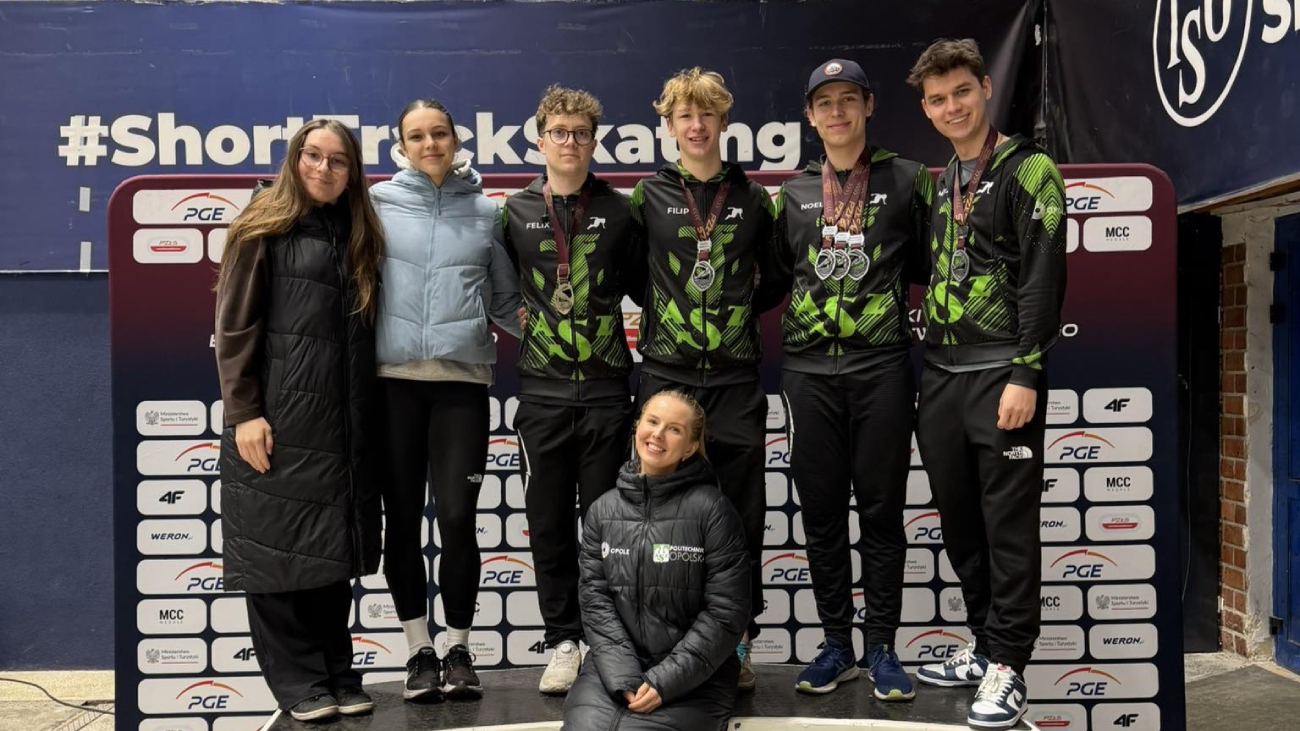 Mistrzostwa Polski w short tracku 2026. Dziewięć medali Opolan!