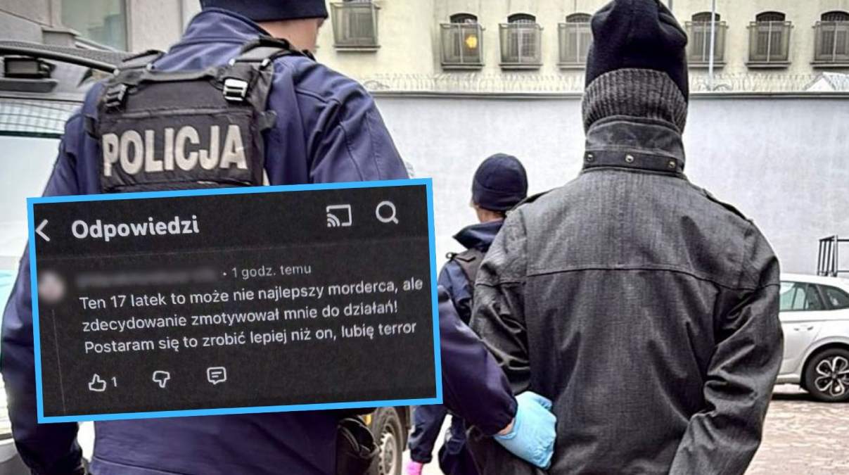 Szok! 18-latek pochwalił zbrodnię w Kadłubie. „Zrobię to lepiej”