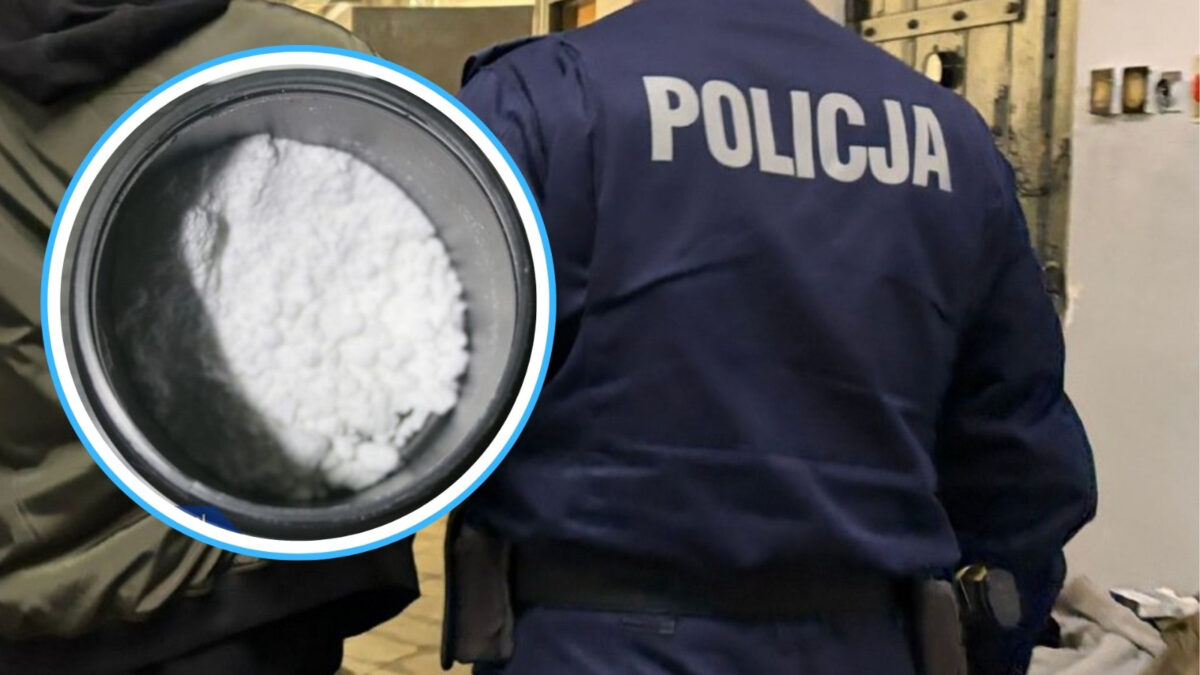 Pijany wiózł autem półmisek z amfetaminą. Ma dożywotni zakaz kierowania