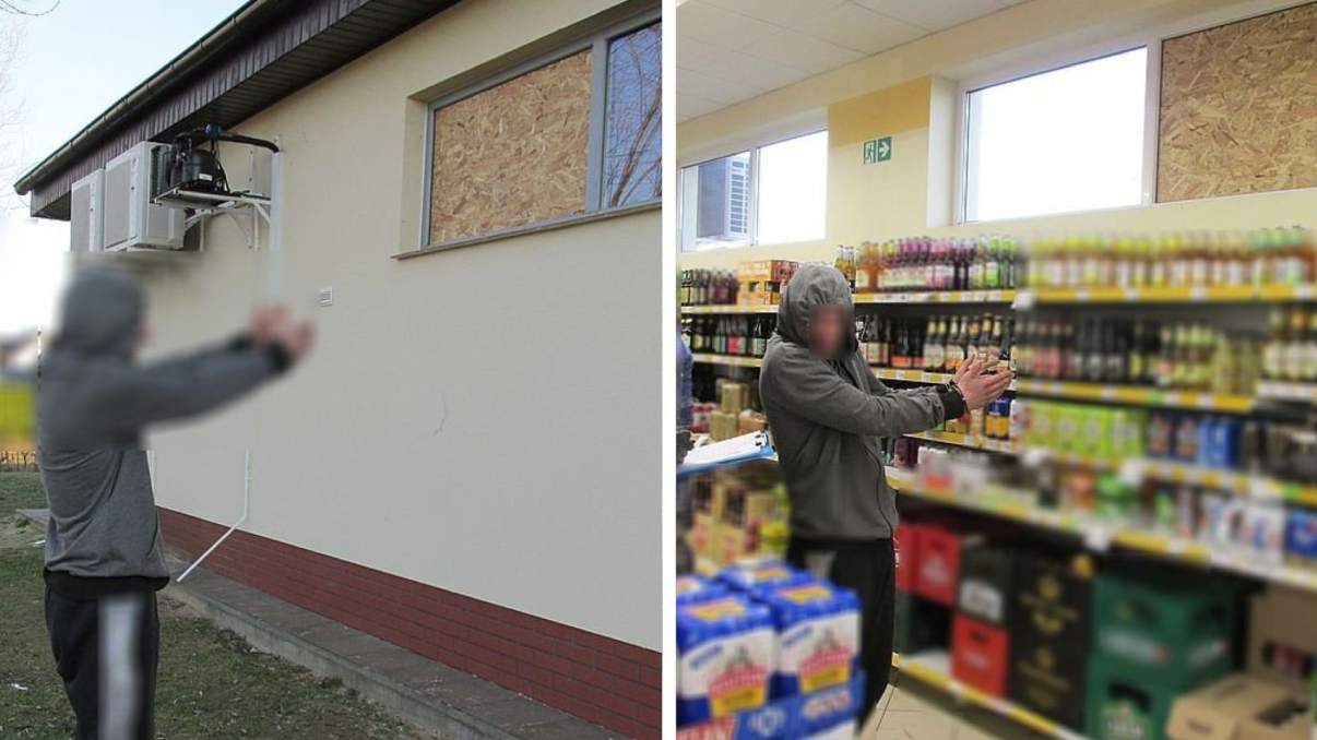 Wpadka złodzieja w markecie. Nie tego spodziewał się w kasach