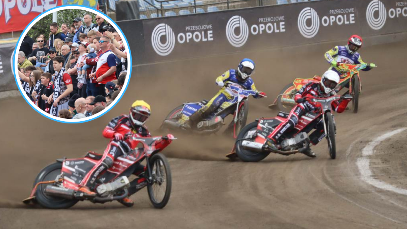 Kolejarz wrócił do Opola po ponad ośmiu miesiącach. Publiczność nie zawiodła, żużlowcy owszem