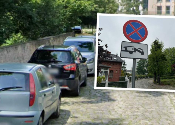 parkowanie Barlickiego przy amfiteatrze w Opolu