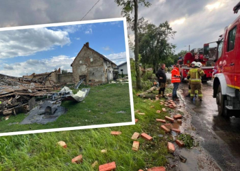 tornado w Balcarzowicach