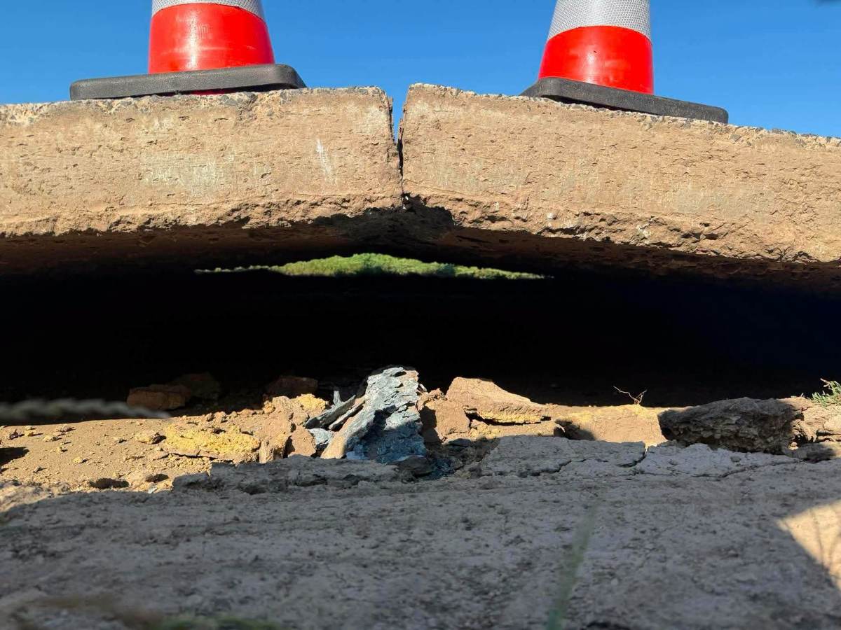 "Betonówka" w gminie Ujazd zamknięta 2