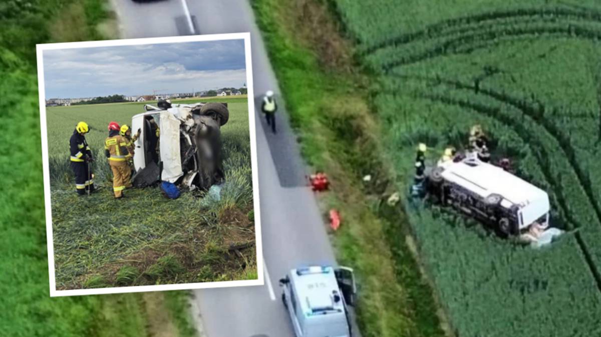 Wypadek w Strzelcach Opolskich. Trzy osoby ranne, jedną reanimowano