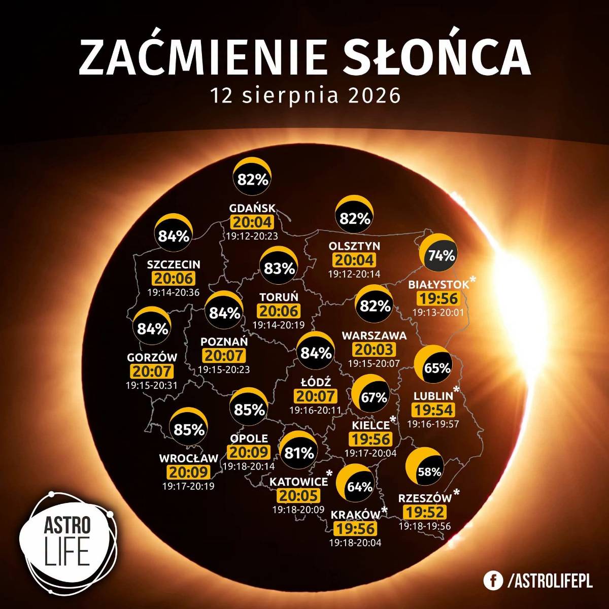 Pierwsze takie zaćmienie słońca od 27 lat. Gdzie je obserwować?
