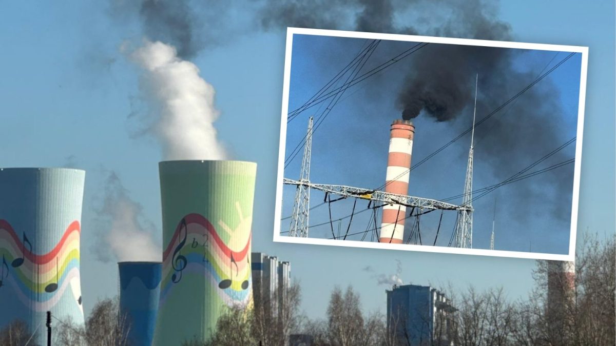 Czarny dym z Elektrowni Opole: dlaczego pojawia się w kominach?