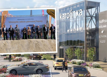 rozbudowa CH Karolinka w Opolu