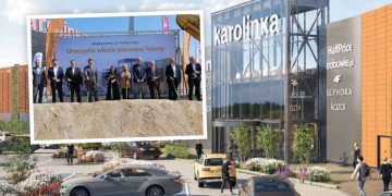 rozbudowa CH Karolinka w Opolu