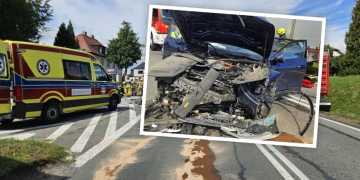 wypadek w Polskiej Cerekwi