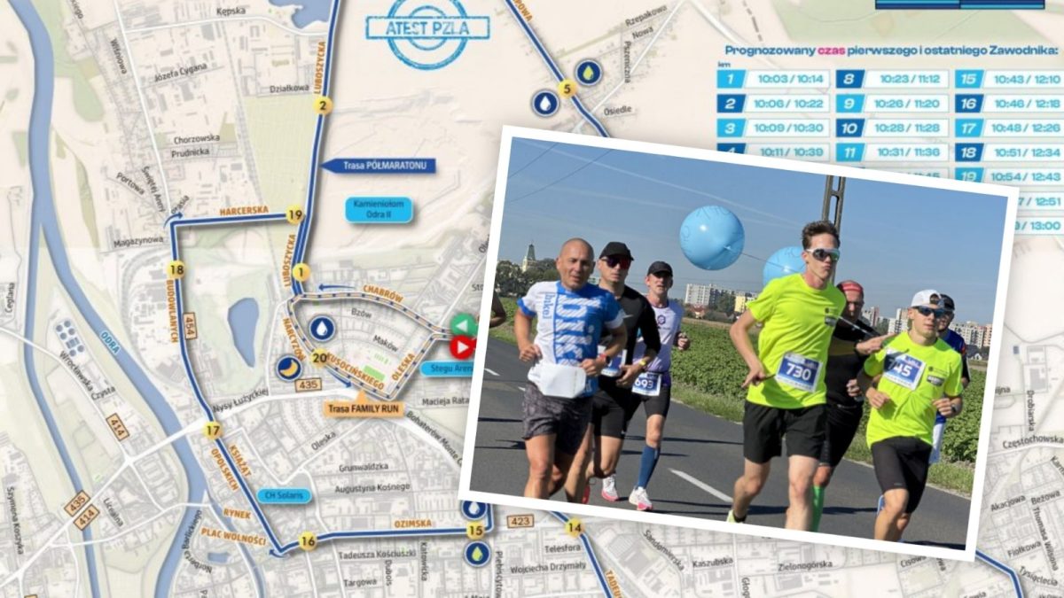 Półmaraton Opole 2026 – ponad 1500 osób na starcie i zmiany w ruchu