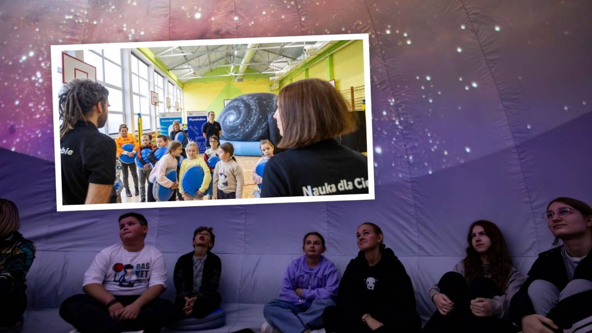 Planetobus z Centrum Nauki Kopernik w Żywocicach