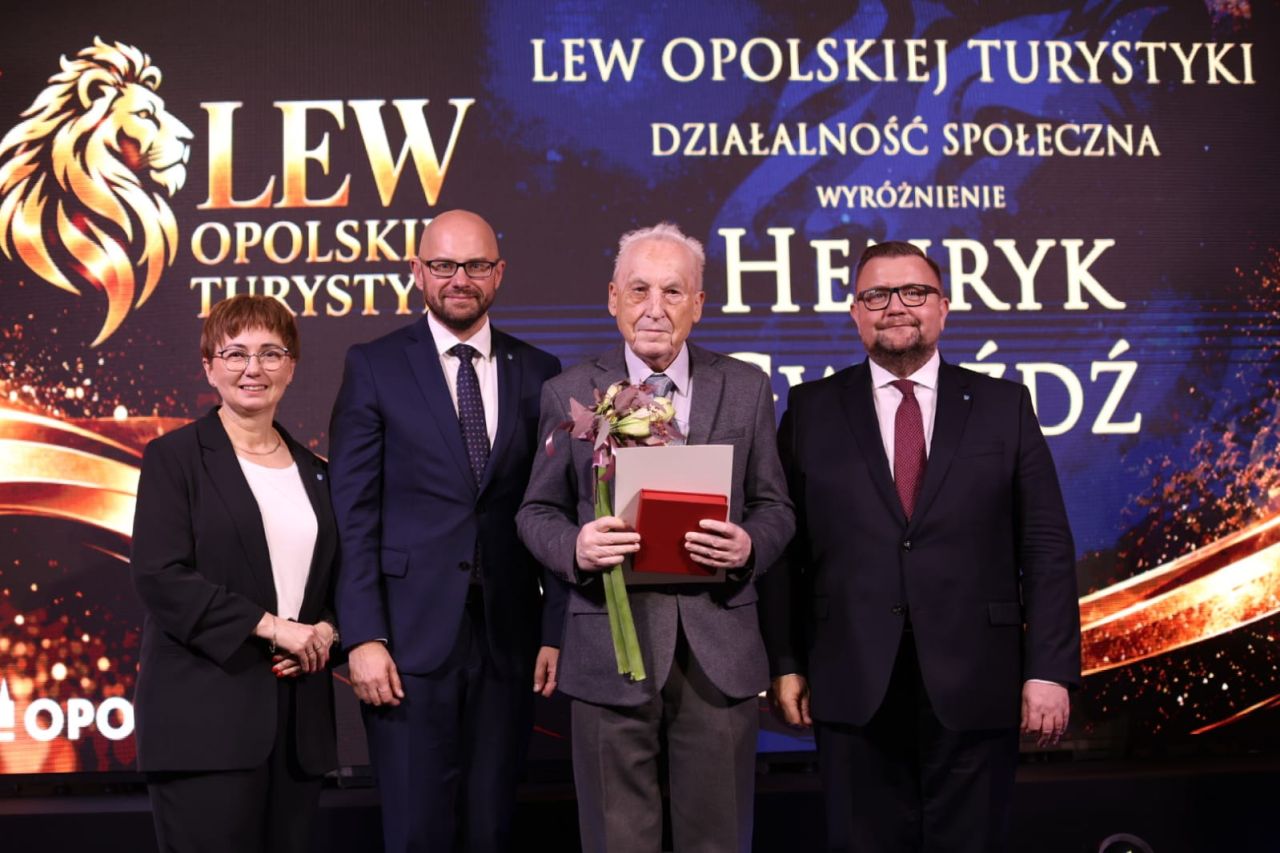 Lew Opolskiej Turystyki 2026. Wręczono nagrody i wyróżnienia