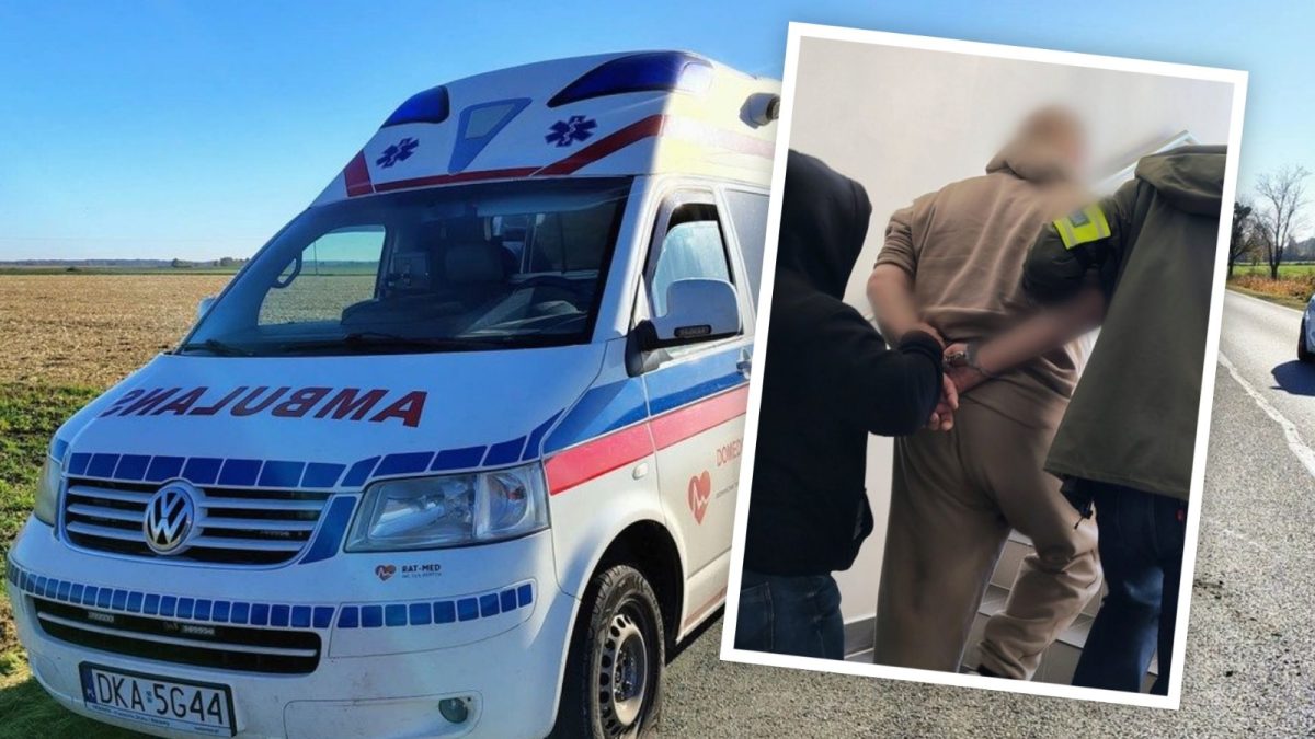 Potrącił policjantkę i uciekał karetką. 45-latek z zarzutami i decyzją o areszcie